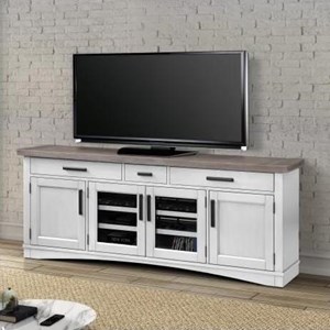 76" TV Console with Power Center